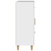 vidaXL Příborník bílý 69,5 x 34 x 90 cm kompozitní dřevo