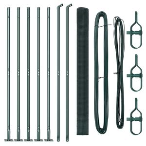 vidaXL Plotov&yacute; sloupek. Zelen&aacute;