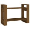 vidaXL Knihovna/dělic&iacute; stěna medově hněd&aacute; 80x35x56,5 cm masivn&iacute; dřevo