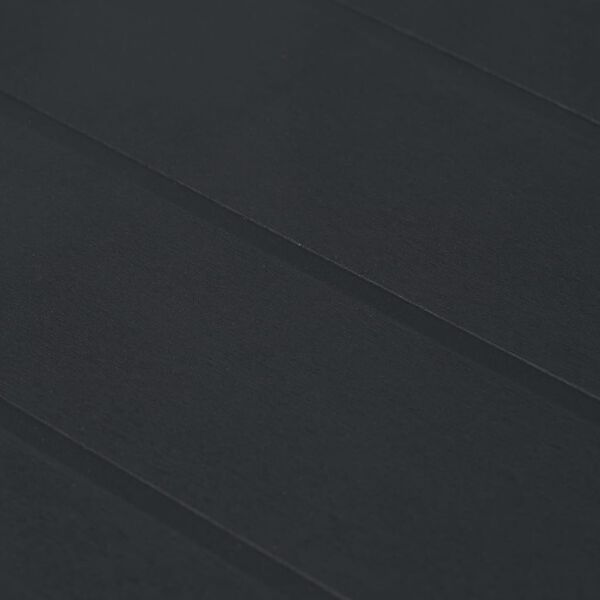 vidaXL Zahradní stůl antracitový 79x79x72 cm plastový ratanový vzhled