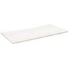 vidaXL Deska psac&iacute;ho stolu b&iacute;l&aacute; 100 x 50 x 2,5 cm masivn&iacute; borov&eacute; dřevo