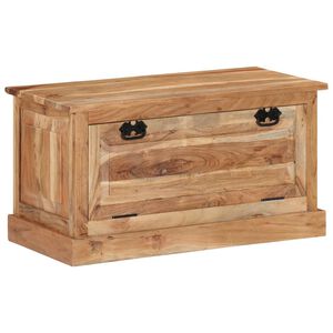 vidaXL Botn&iacute;kov&aacute; lavice 85 x 40 x 45 cm masivn&iacute; ak&aacute;ciov&eacute; dřevo
