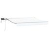 vidaXL Manu&aacute;ln&iacute; r&aacute;m mark&yacute;zy s LED B&iacute;l&yacute; 3,5 x 2 m