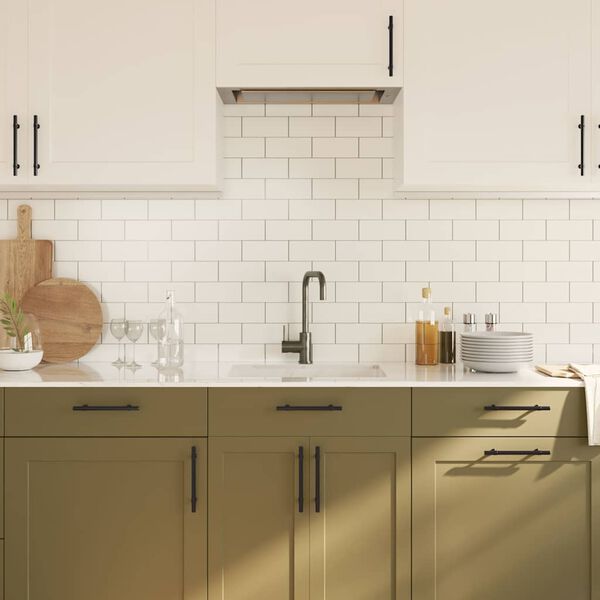 vidaXL N&aacute;bytkov&eacute; &uacute;chytky 10 ks čern&eacute; 128 mm nerezov&aacute; ocel