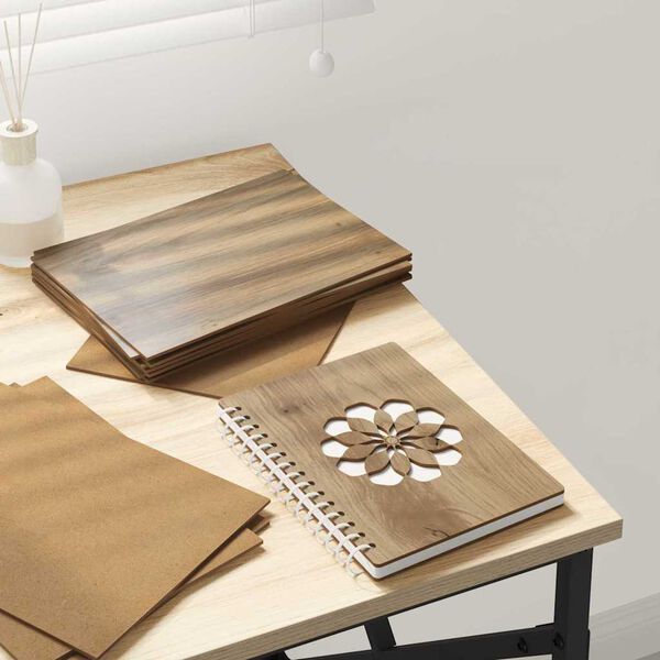 vidaXL Dekoračn&iacute; panely 50 pcs Artisanov&yacute; dub 15 x 21 x 0.27 cm