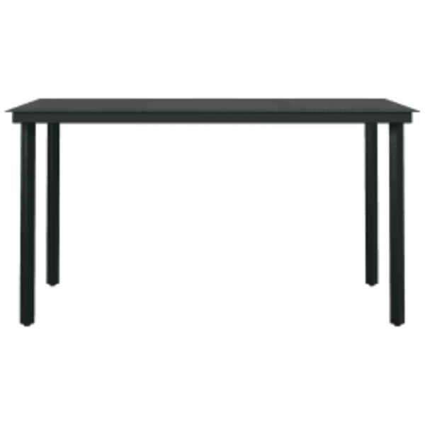 vidaXL 5d&iacute;ln&yacute; zahradn&iacute; j&iacute;deln&iacute; set s podu&scaron;kami hněd&yacute; polyratan sklo