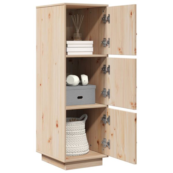 vidaXL Skř&iacute;ň highboard 34 x 40 x 108,5 cm masivn&iacute; borov&eacute; dřevo