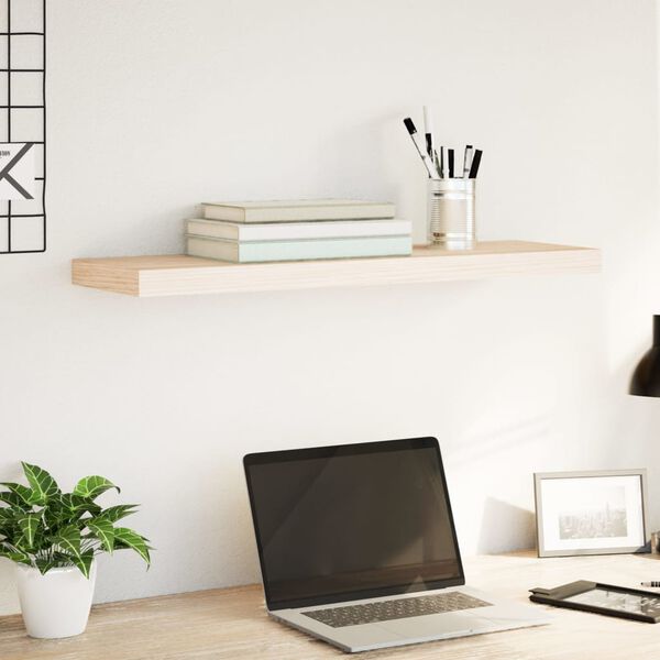 vidaXL Plovouc&iacute; police 80 x 23,5 x 4 cm kompozitn&iacute; dřevo