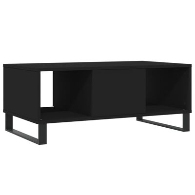 vidaXL Konferenční stolek černý 90x50x36,5 cm kompozitní dřevo