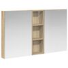 vidaXL Sada koupelnov&yacute;ch skř&iacute;něk 3 ks 100 x 10,5 x 60,5 cm