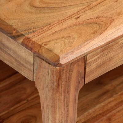 vidaXL Konferenční stolek z masivního dřeva 88 x 50 x 38 cm