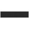 vidaXL Parapet okna Čern&yacute; s dřevěnou strukturou 120 x 30 x 4,5 cm PVC