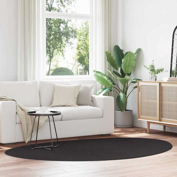 vidaXL Koberec HUARTE Čern&aacute; 160 x 230 cm Polyester