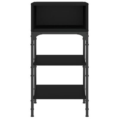 vidaXL Noční stolek černý 35 x 34,5 x 70 cm kompozitní dřevo