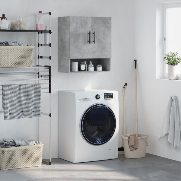 vidaXL Nástěnná skříňka betonově šedá 60 x 31 x 70 cm kompozitní dřevo