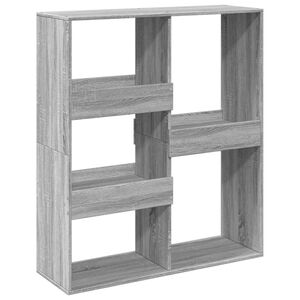 vidaXL Dělic&iacute; stěna &scaron;ed&aacute; sonoma 100 x 33 x 115 cm kompozitn&iacute; dřevo