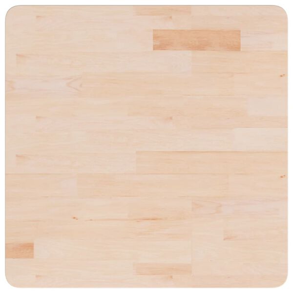 vidaXL Čtvercov&aacute; stoln&iacute; deska60x60x4 m masivn&iacute; dub bez &uacute;prav