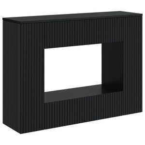 vidaXL Konzolov&yacute; stolek Čern&yacute; 101 x 29 x 74 cm Dřevěn&yacute; materi&aacute;l