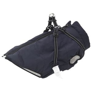 vidaXL Ps&iacute; kab&aacute;t N&aacute;mořnick&aacute; modr&aacute; L44 Fleece a polyester