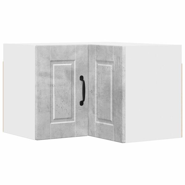 vidaXL Kuchyňsk&aacute; skř&iacute;ň Betonově &scaron;ed&aacute; 57 x 57 x 40 cm kompozitn&iacute; dřevo