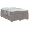 vidaXL R&aacute;m postele Taupe 160 x 200 cm textil