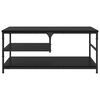 vidaXL Konferenční stolek Černý dub 90 x 49 x 40 cm kompozitní dřevo