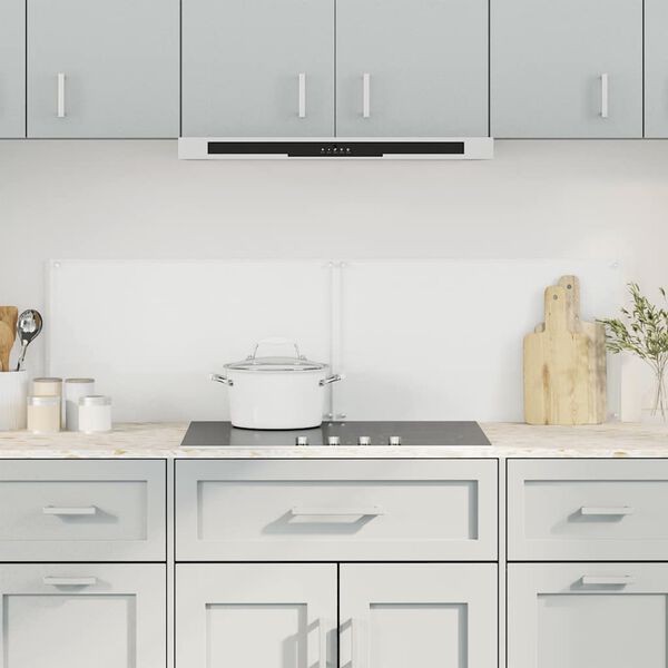 vidaXL Kuchyňské panely 2 ks průhledné 70 x 60 cm tvrzené sklo