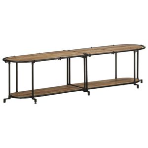 vidaXL TV stolek 160 x 42 x 40 cm masivn&iacute; hrub&eacute; mangovn&iacute;kov&eacute; dřevo