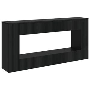 vidaXL Konzolov&yacute; stolek Čern&yacute; 155 x 29 x 74 cm Dřevěn&yacute; materi&aacute;l