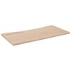 vidaXL Deska psac&iacute;ho stolu 110 x 60 x 2,5 cm masivn&iacute; borov&eacute; dřevo