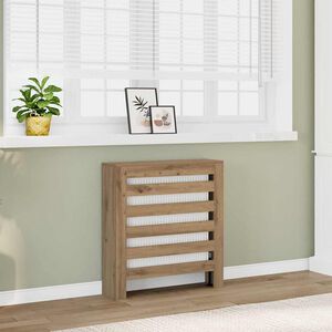vidaXL Kryt na radi&aacute;tor dub artisan 78 x 20 x 82 cm kompozitn&iacute; dřevo