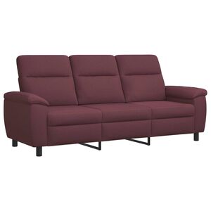 vidaXL Pohovka Fialov&aacute; 214 x 90 x 95 cm Textil