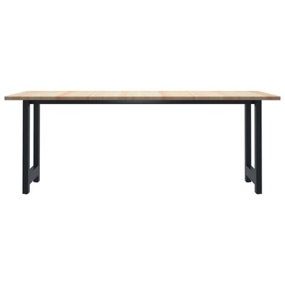 vidaXL Jídelní stůl 200 x 100 x 76 cm borové dřevo