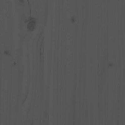 vidaXL Kompostér šedý 63,5 x 63,5 x 77,5 cm masivní borové dřevo