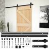 vidaXL Posuvn&eacute; dveře 80 x 210 cm Masivn&iacute; borovicov&eacute; dřevo