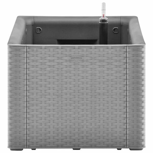 vidaXL Zahradn&iacute; vyv&yacute;&scaron;en&yacute; z&aacute;hon se samozavlažov&aacute;n&iacute;m &scaron;ed&yacute; 100x43x33 cm