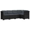 vidaXL 5-m&iacute;stn&eacute; Zahradn&iacute; Sofa s Pol&scaron;t&aacute;ři ve Vzhledu Ratan PP