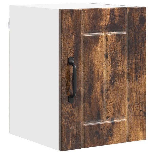 vidaXL Kuchyňsk&aacute; skř&iacute;ň Kouřov&yacute; dub 30 x 31 x 40 cm kompozitn&iacute; dřevo