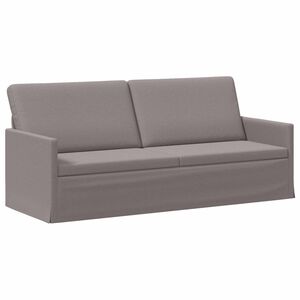 vidaXL 3-m&iacute;stn&aacute; pohovka Taupe 190 x 81 x 82 cm Textil