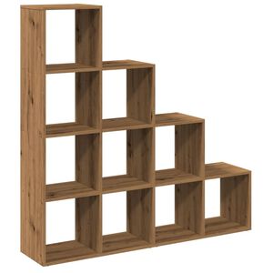 vidaXL Knihovna/děl&iacute;c&iacute; stěna 4patrov&aacute; dub artisan 131,5x29x131,5 cm
