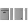 Perel Po&scaron;tovn&iacute; schr&aacute;nka Ibiza stř&iacute;brn&aacute; BG40003