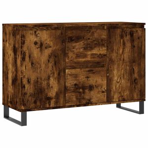 vidaXL Př&iacute;born&iacute;k kouřov&yacute; dub 101,5 x 35 x 70 cm kompozitn&iacute; dřevo