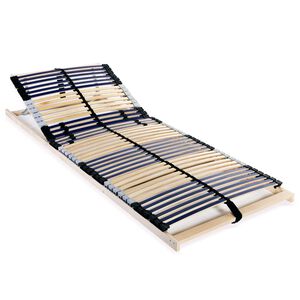 vidaXL Lamelov&yacute; ro&scaron;t postele se 42 lamelami 7 z&oacute;n 90 x 200 cm