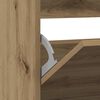 vidaXL Skř&iacute;ň na obuv Kouřov&yacute; dub 80 x 21 x 87,5 cm kompozitn&iacute; dřevo