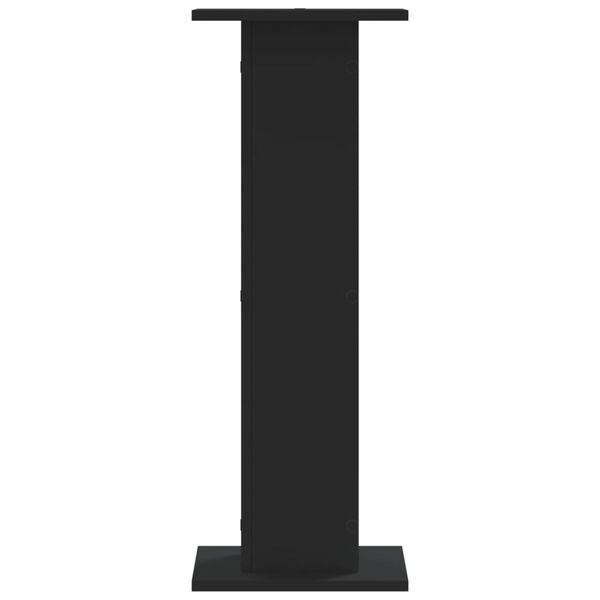 vidaXL Stojany na rostliny 2 ks čern&eacute; 30 x 30 x 80 cm kompozitn&iacute; dřevo