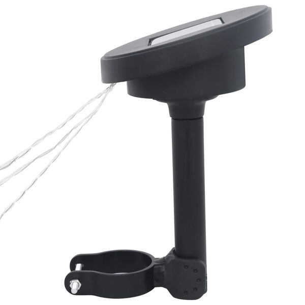 vidaXL Světelné LED řetězy pro party stan se solárním panelem