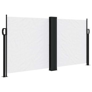 vidaXL Zatahovac&iacute; bočn&iacute; mark&yacute;za b&iacute;l&aacute; 120 x 600 cm