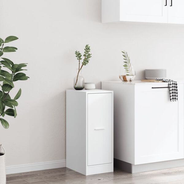 vidaXL Lékárnická skříňka bílá 30 x 41 x 77,5 cm, z umělého dřeva