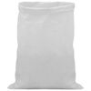 vidaXL Tkan&eacute; pytle 10 ks B&iacute;l&aacute; 60 x 100 cm PP