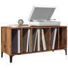 vidaXL Skř&iacute;ňka na LP desky old wood 100 x 38 x 48 cm kompozitn&iacute; dřevo
